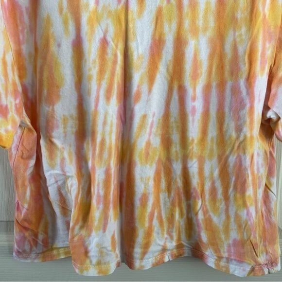 SpongeBob SquarePants Tie Dye Cropped T-Shirt Sz Medium - Picture 11 of 12